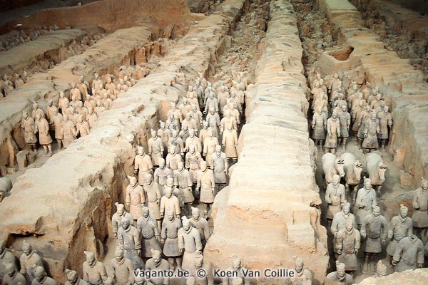 Xi'an, terracotta-leger