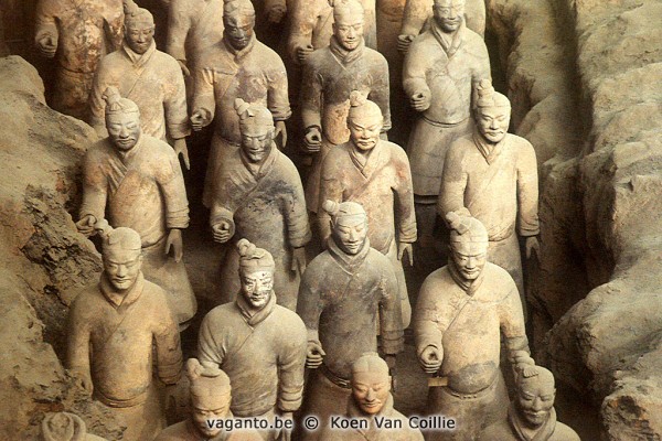 Xi'an, terracotta-leger