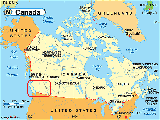 Canada Map