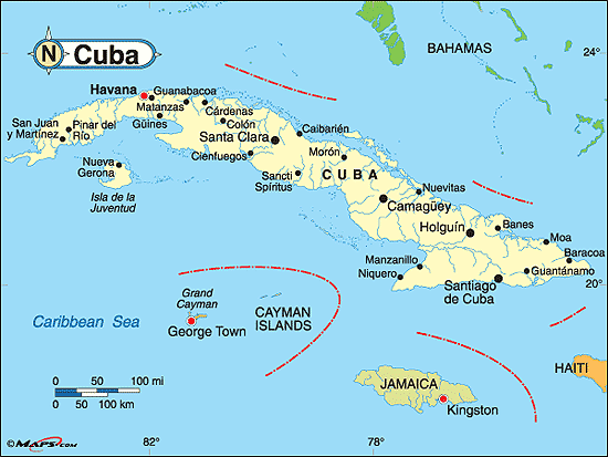 Cuba Map