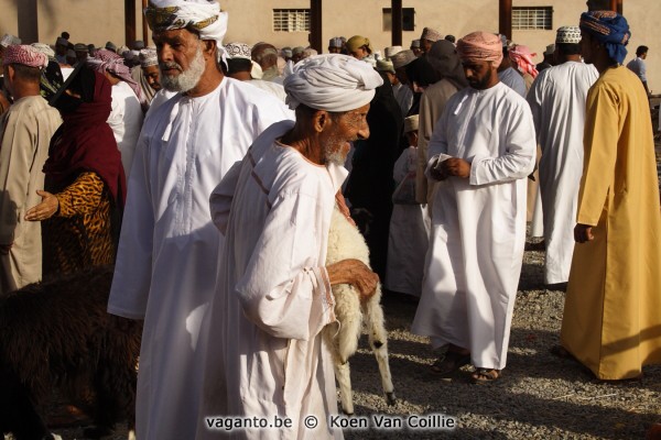 Nizwa geitenmarkt